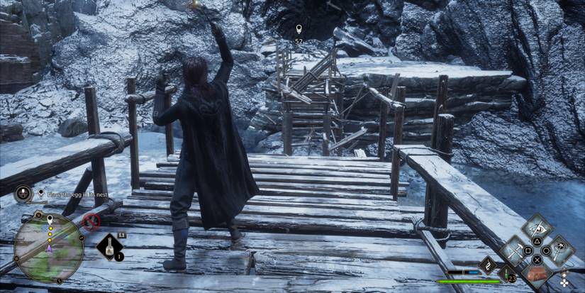 Casting Reparo in Hogwarts Legacy