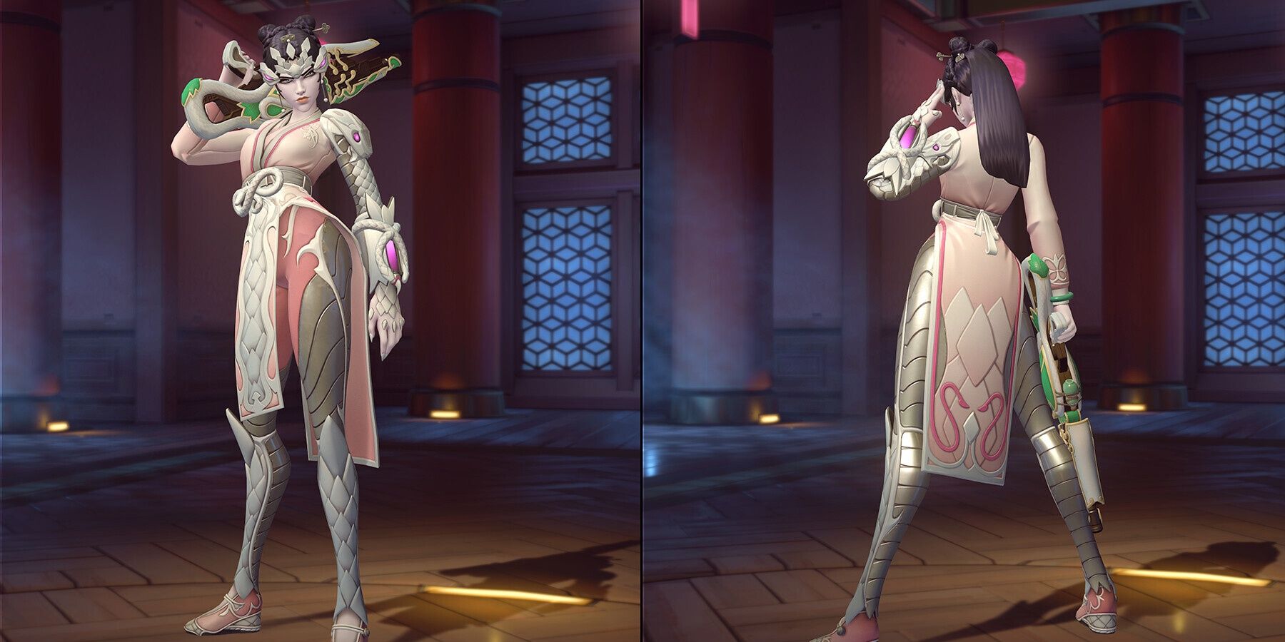 Widowmaker's Pale Serpent Skin