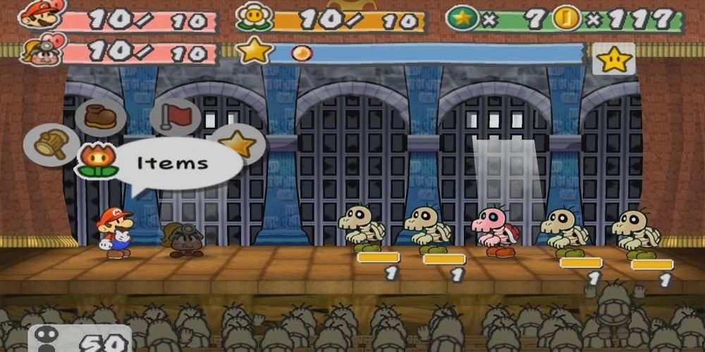 Paper Mario: Thousand-Year Door Gameplay