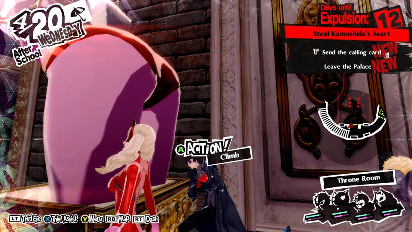 Persona 5 Royal Kamoshida Tower Statue