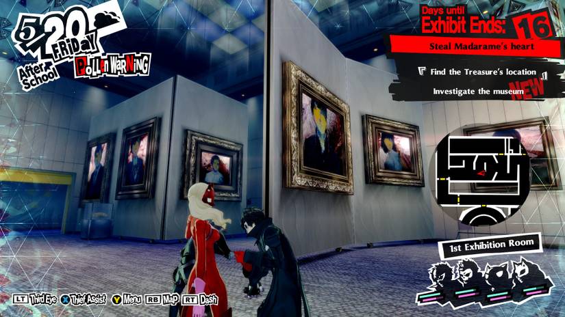 Persona 5 Royal Madarame 1st Exhibition Room
