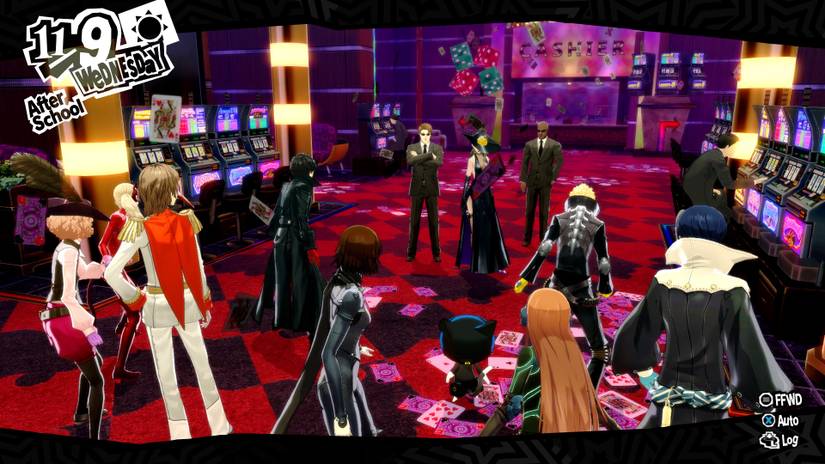 Persona 5 Royal Members Floor