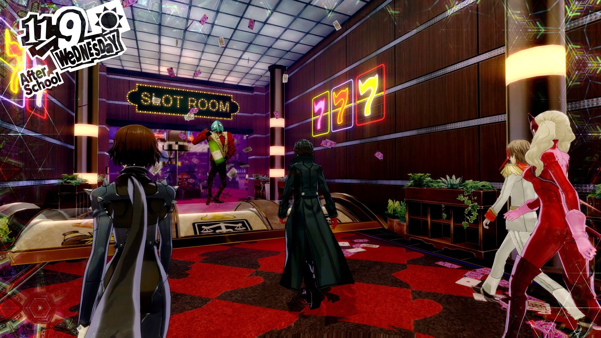 Persona 5 Royal Slot Room