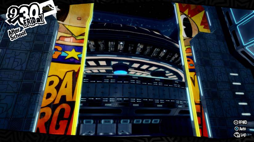 Persona 5 Royal Okumura Weapon Production Area