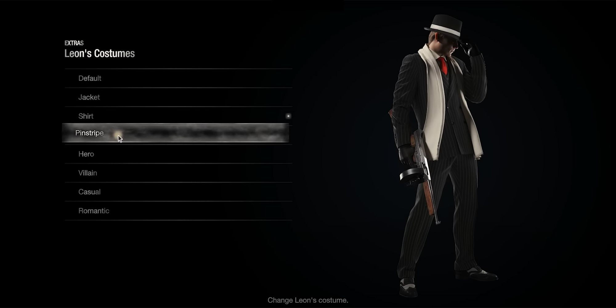 Pinstripe Suit Leon Outfit