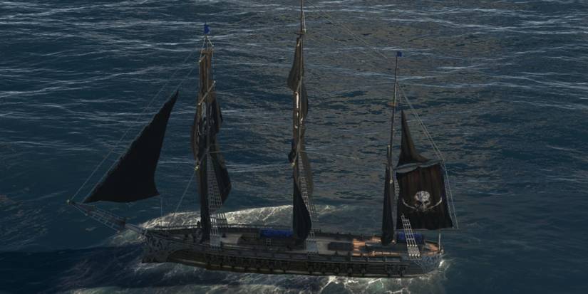 pirate frigate in anno 1800