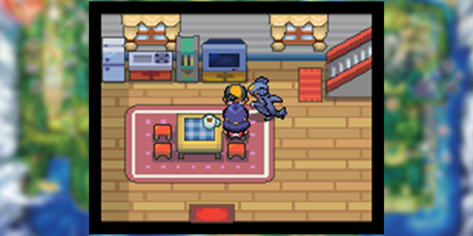 Player's House in HeartGold & SoulSilver