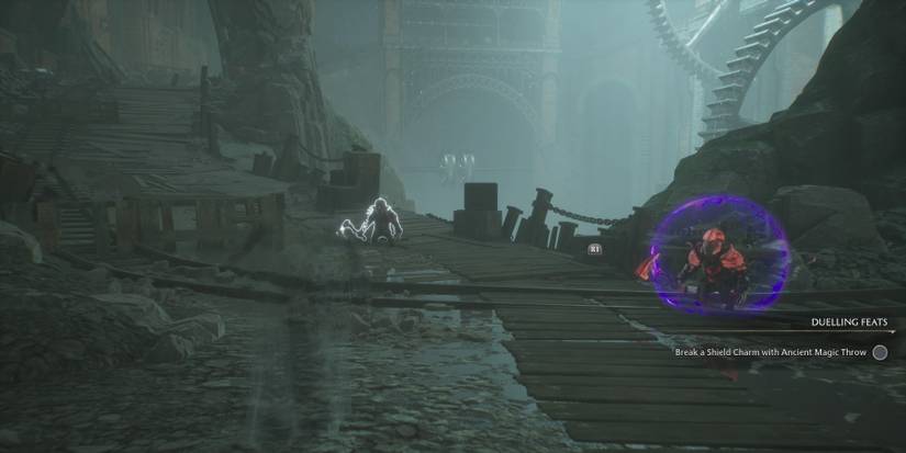 Fighting goblins in Hogwarts Legacy