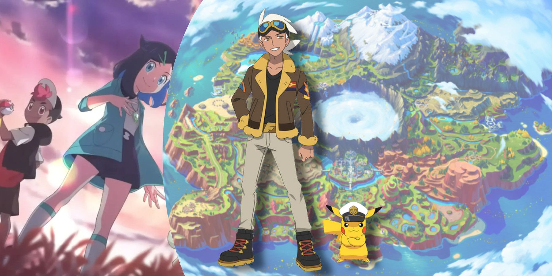 Anime de Pokémon apresenta novo Professor e Capitão Pikachu