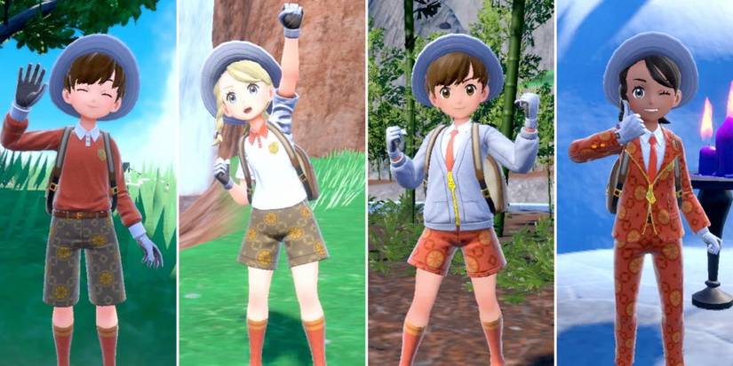 Pokemon scarlet dlc outfits
