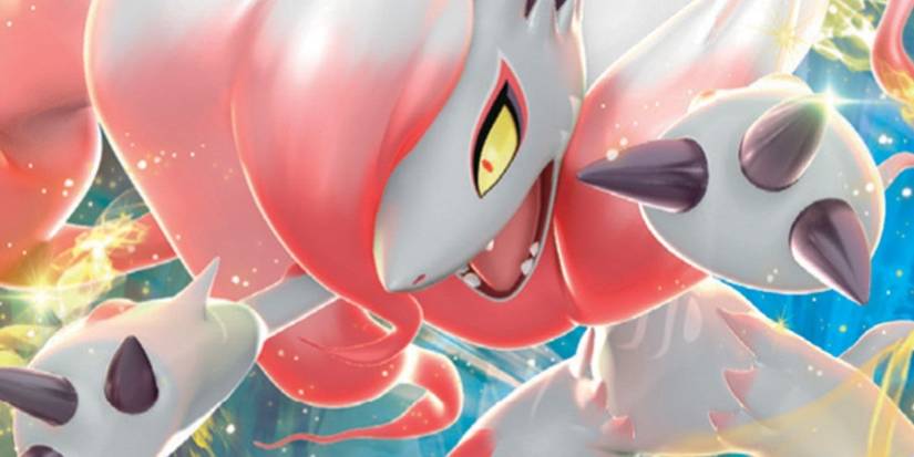 Hisuian Zorark Pokemon In Battle Close-Up