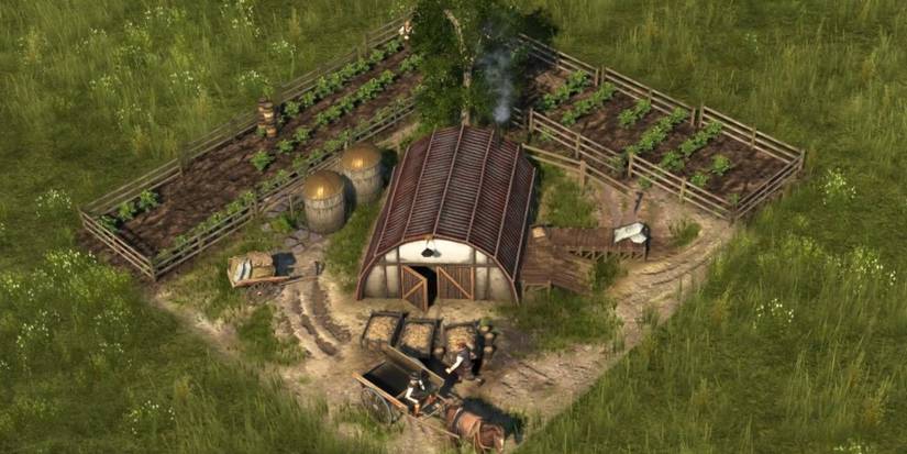 potato farm in anno 1800