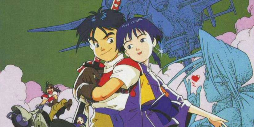 Promo Art featuring characters in Final Fantasy Legend of the Crystals