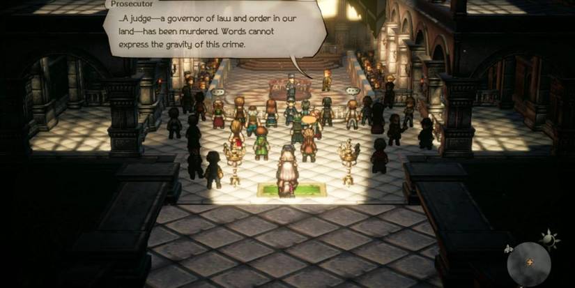 The prosecutor talking