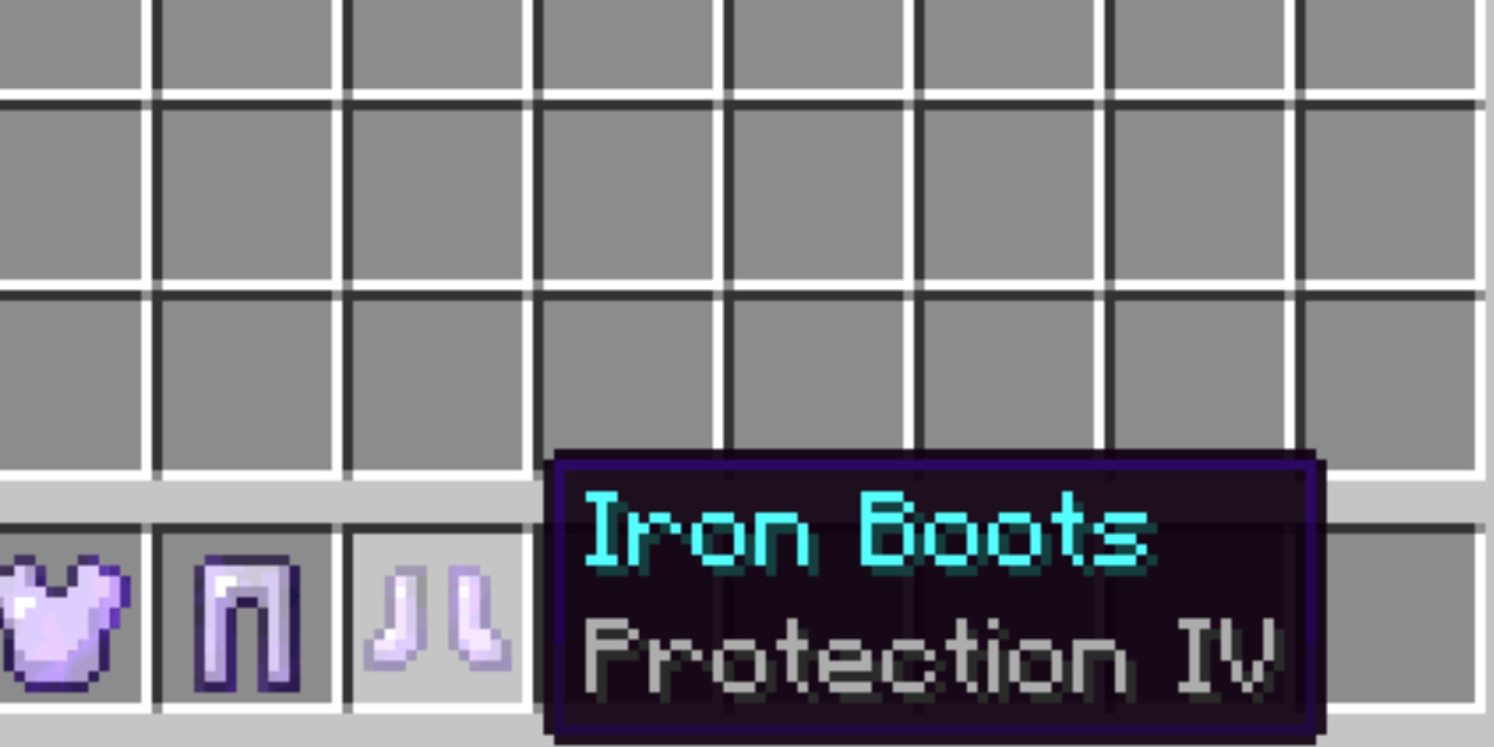 protección 4 botas de hierro