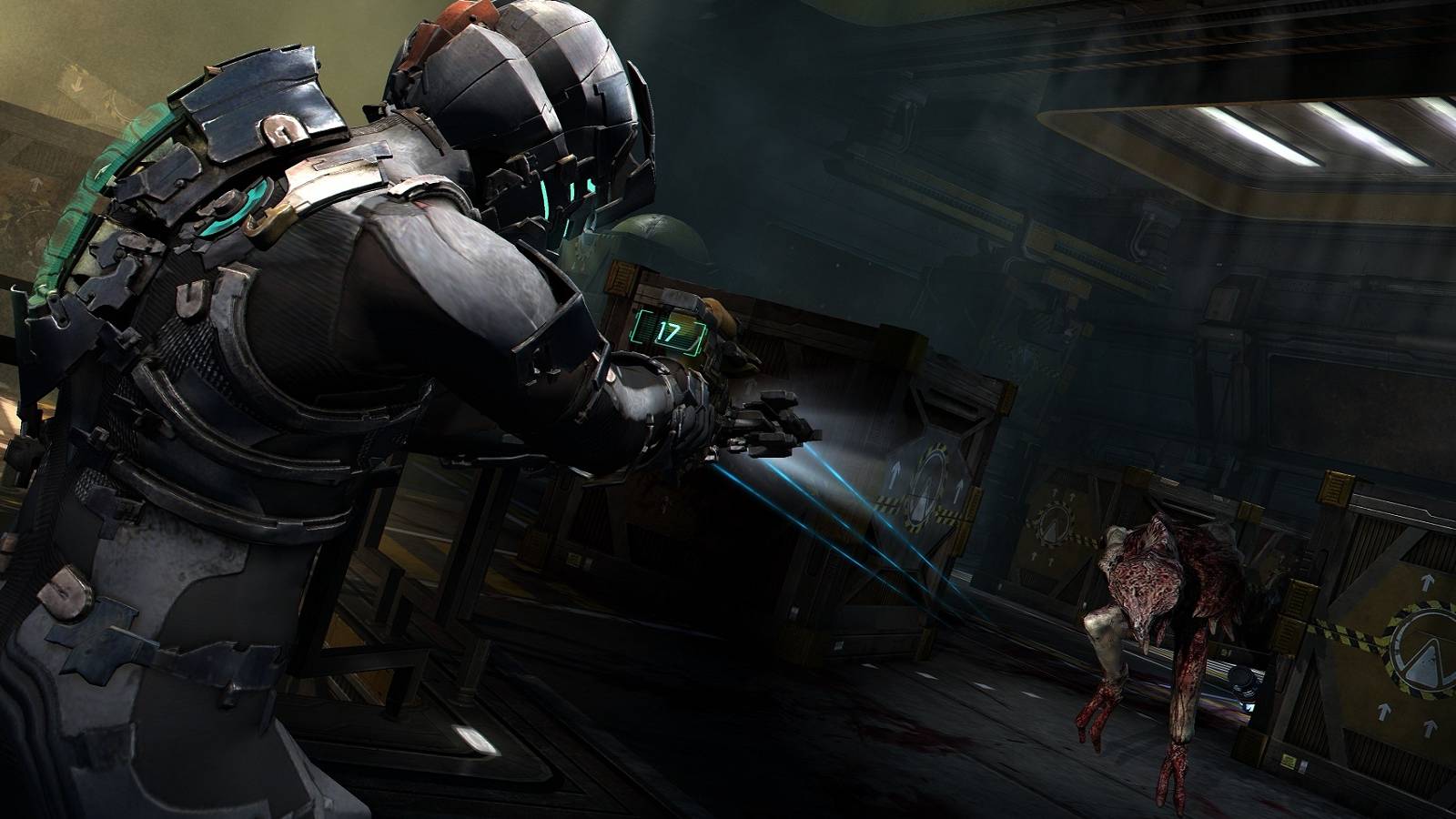 dead-space-2-isaac-aiming-at-necromorph