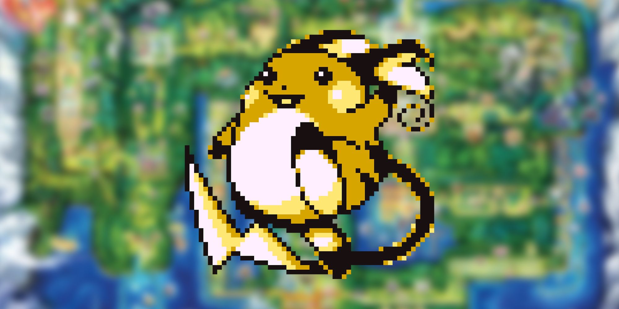 Raichu Gen 1 Sprite Pokemon