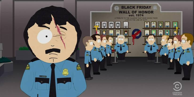 Randy As Mall Security 