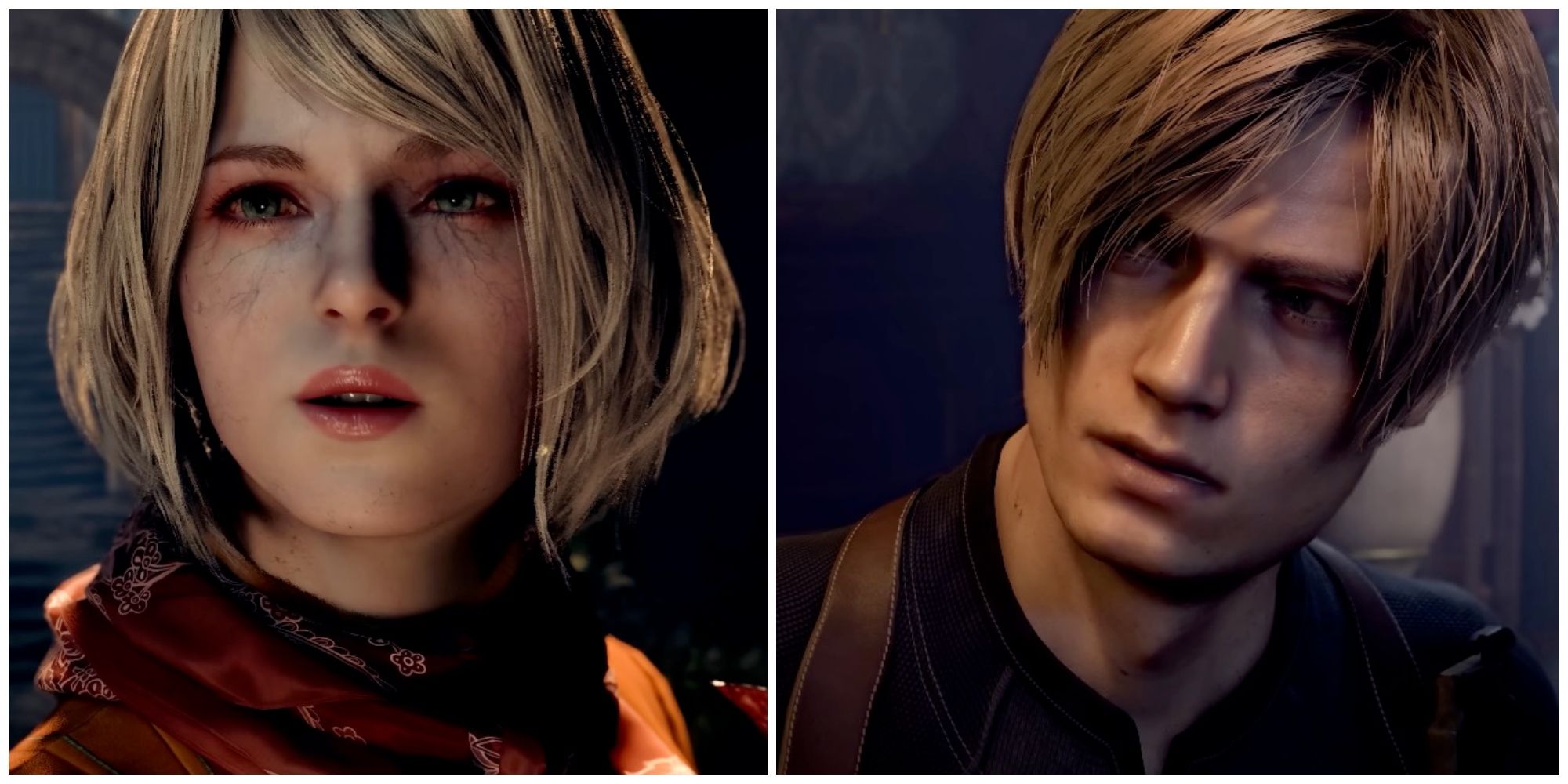 re4 remake leon and ashley graham