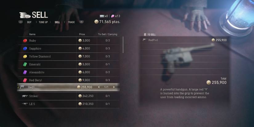 RE4 Remake Selling Red9 Cropped