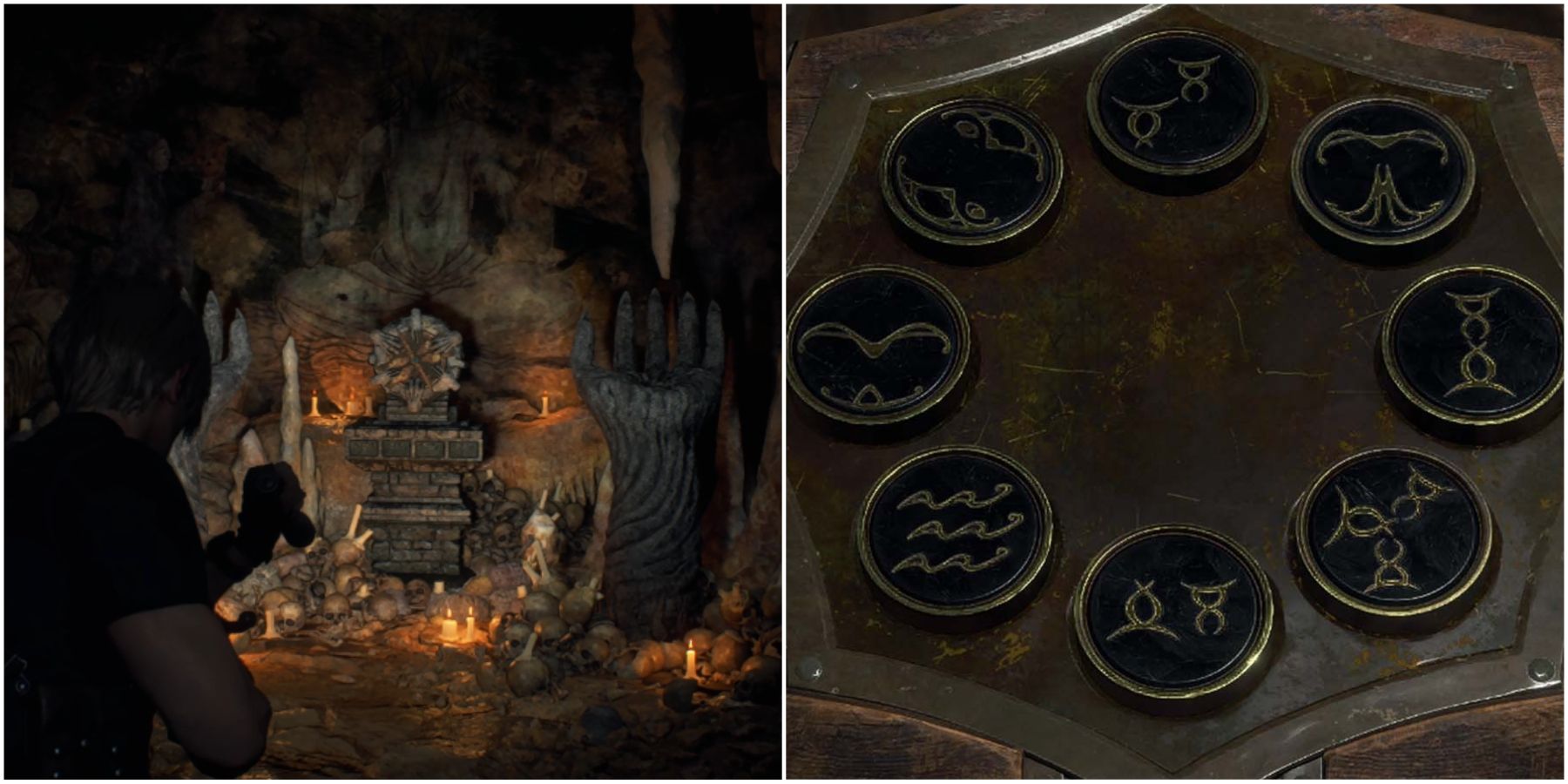 Resident Evil 4 Remake Lake Door Symbols Puzzle Solution