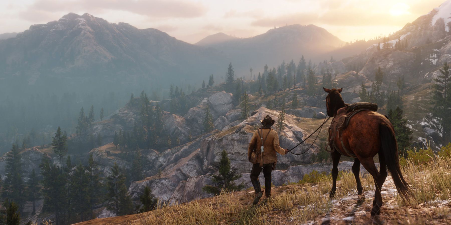 Red Dead Redemption 2 mountians