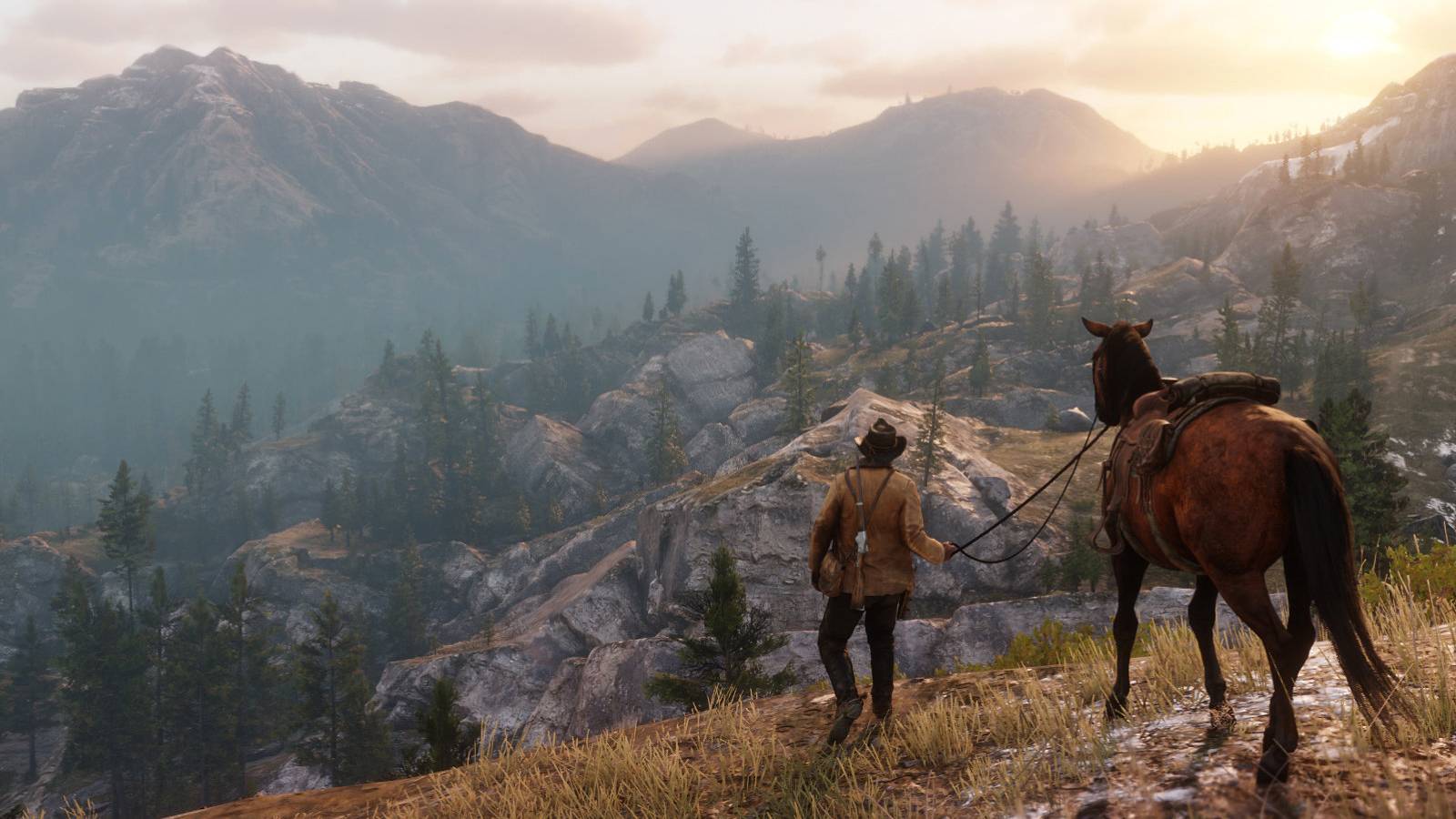 Red Dead Redemption 2 mountians