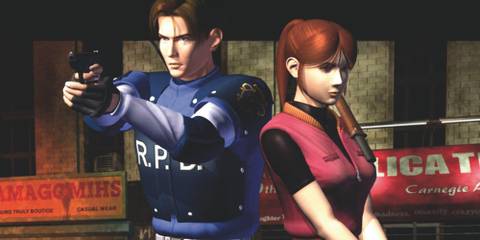 Resident Evil 2 (1998) Leon and Claire