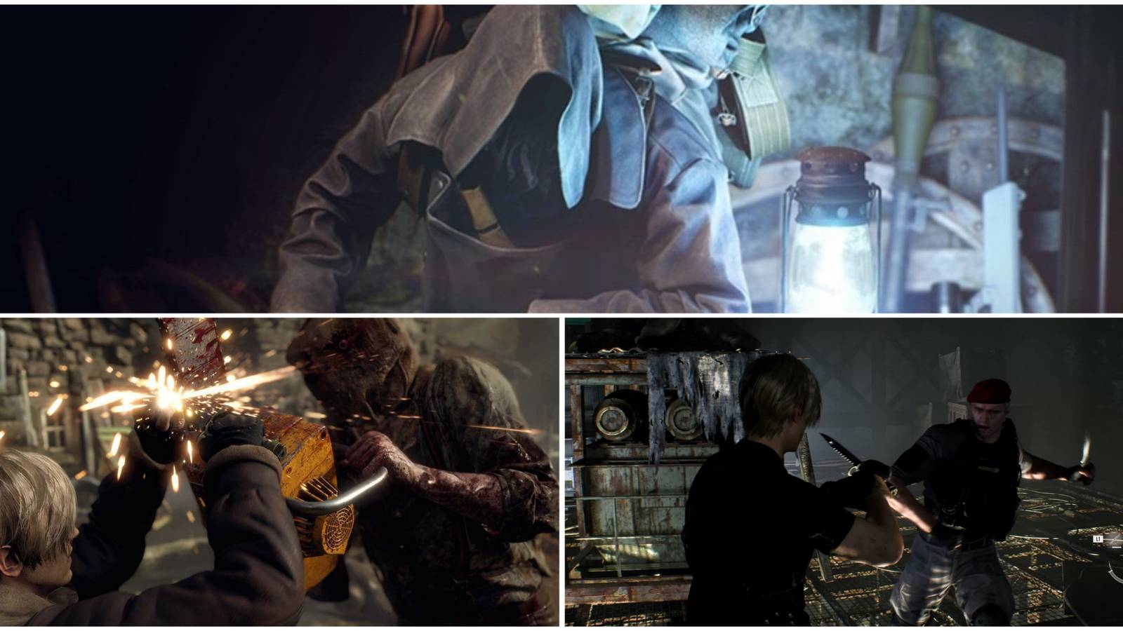 RE4 Remake Harder Stuff- Merchant Knife Parry Krauser Fight