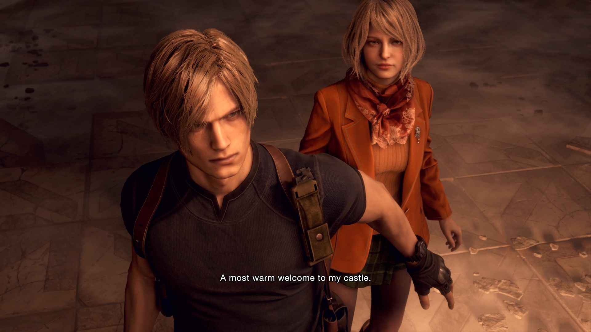 resident evil 4 ashley and leon