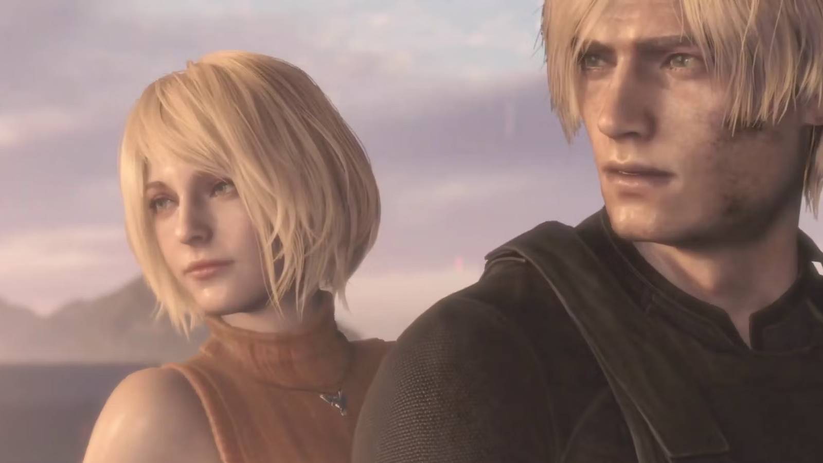 Resident Evil 4 Ashley Leon Sunset