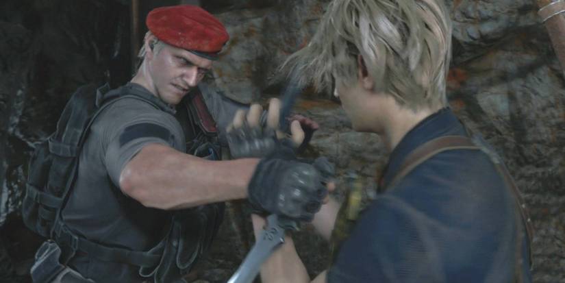 Resident Evil 4 Krauser Parry
