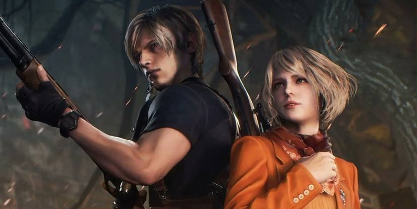 resident evil 4 leon kennedy and ashley