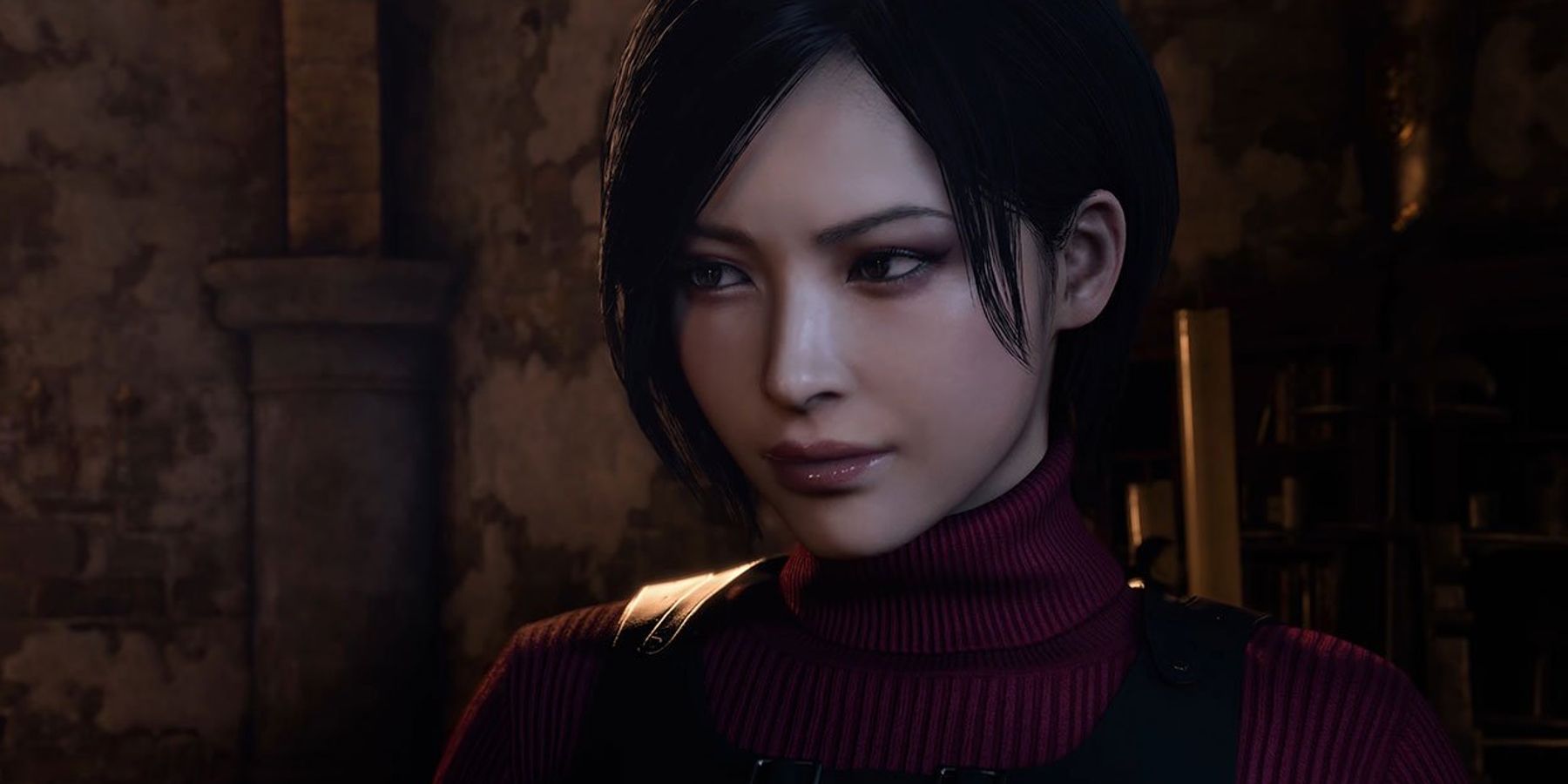 resident evil 4 remake ada wong looking camera left