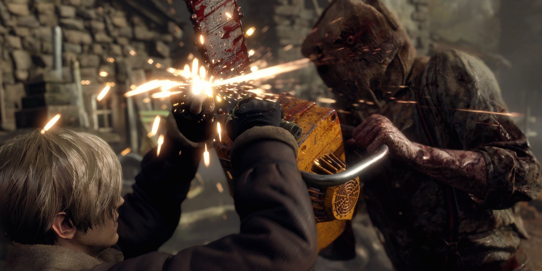 Resident Evil 4 làm lại Chainsaw Guy