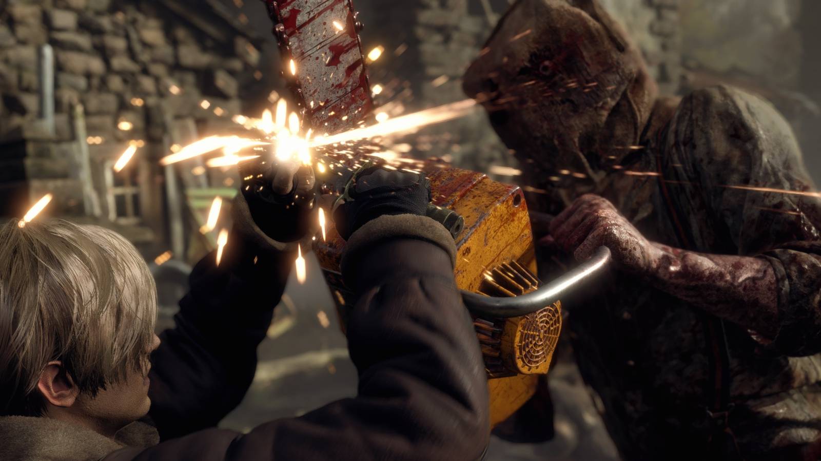 Resident Evil 4 Remake Chainsaw Guy