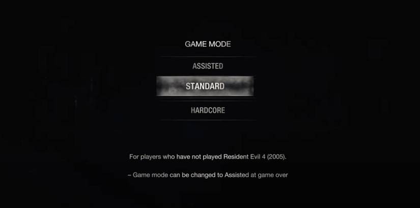 resident evil 4 remake difficulty options