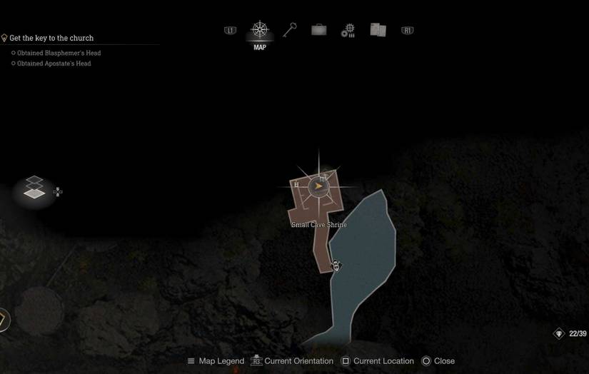 Resident Evil 4 Remake Hexagon Small Shrine