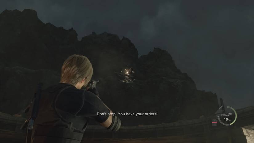 Resident Evil 4 Remake Krauser slam