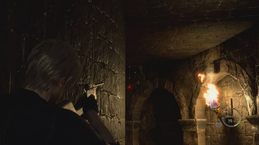 Resident Evil 4 Remake Krauser traps