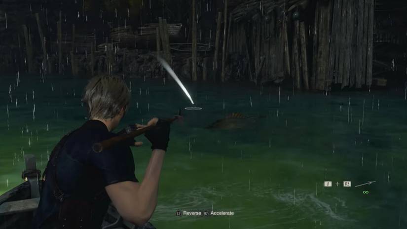 Resident Evil 4 Remake harpoon Lunker Bass