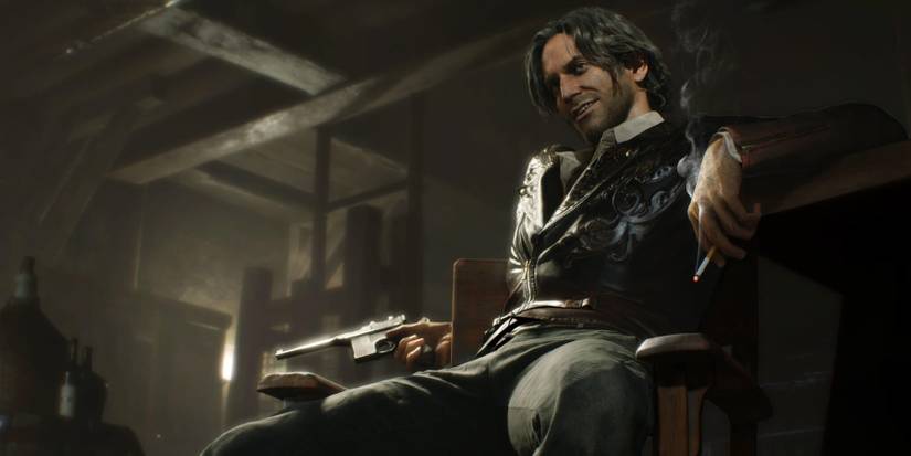 Screenshot of Luis from the Resident Evil 4 Remake