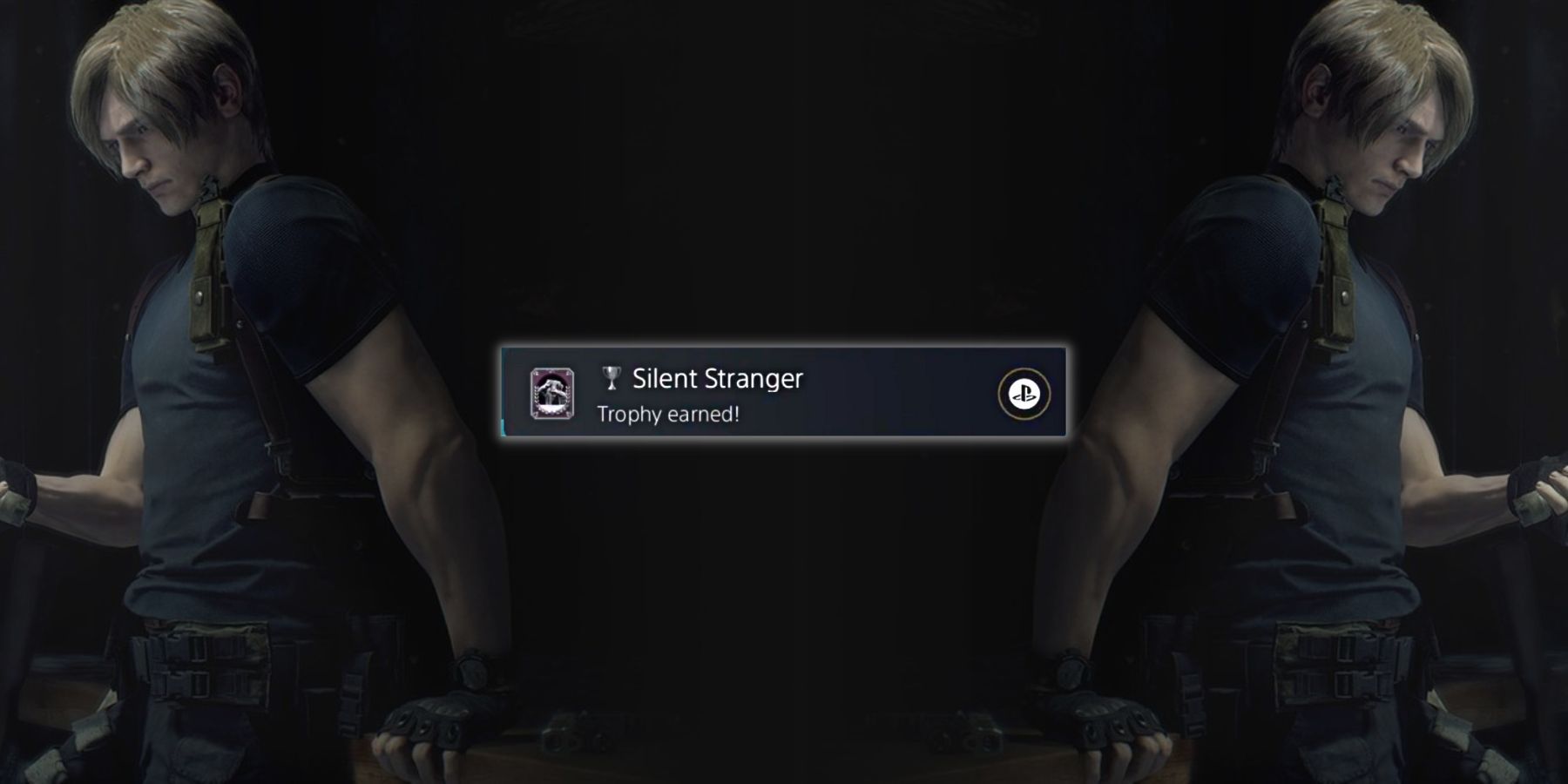 image showing the silent stranger trophy in the resident evil 4 remake.