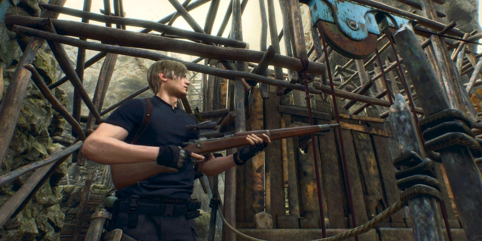 Resident Evil 4 Remake Sniper Rifle weapon SR M1903