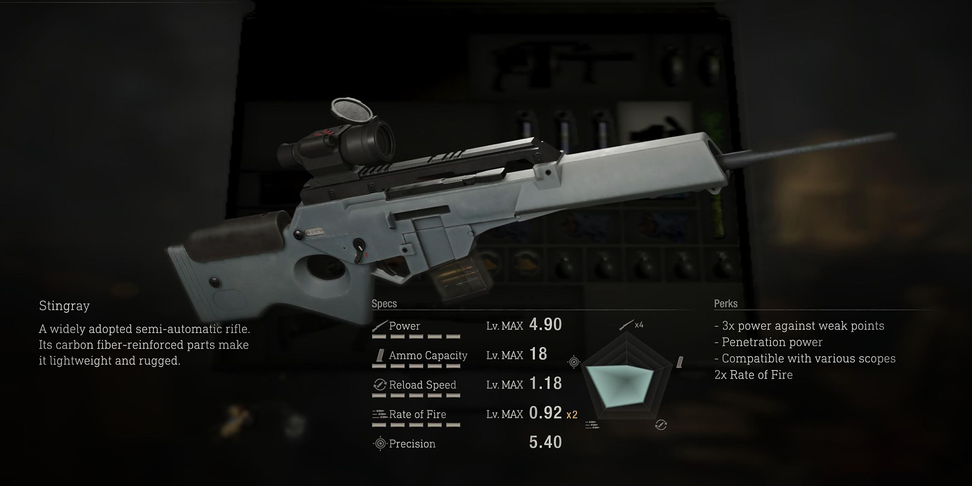 Resident Evil 4 Remake Stingray Rifle-2
