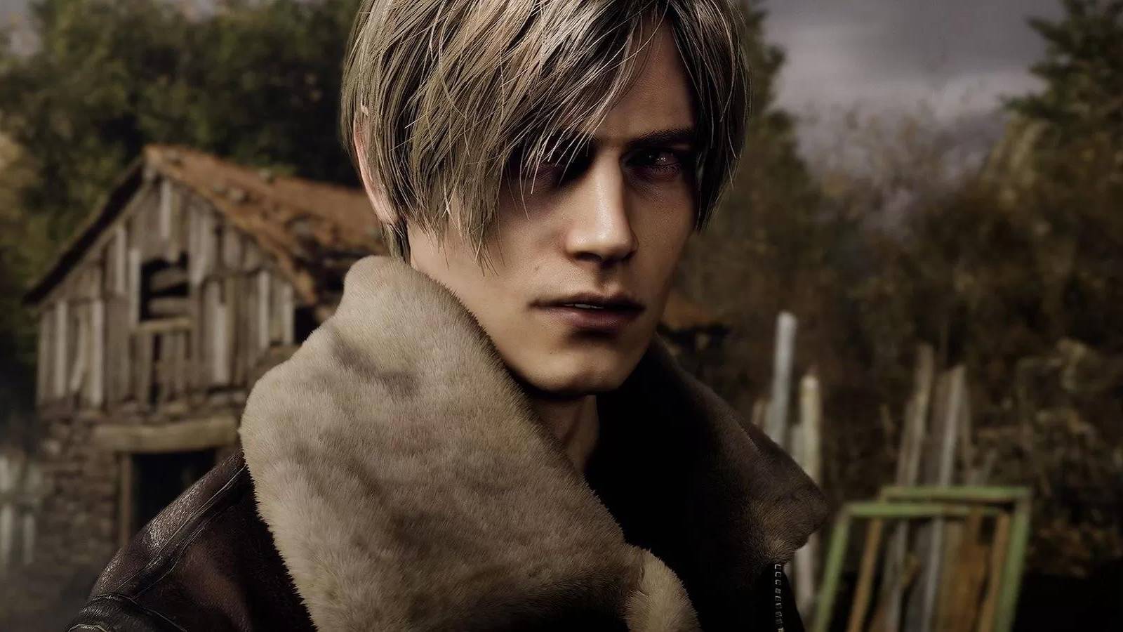 Resident Evil 4 Remake Village Leon