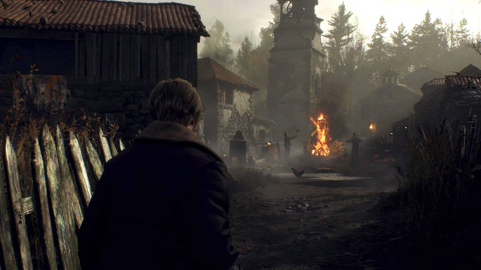 resident evil 4 remake village