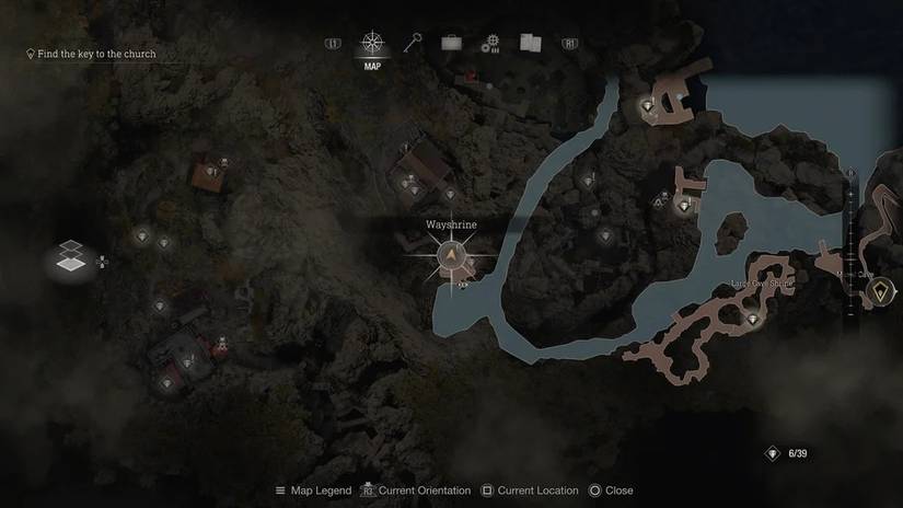 Resident Evil 4 Remake Wayshrine Cave