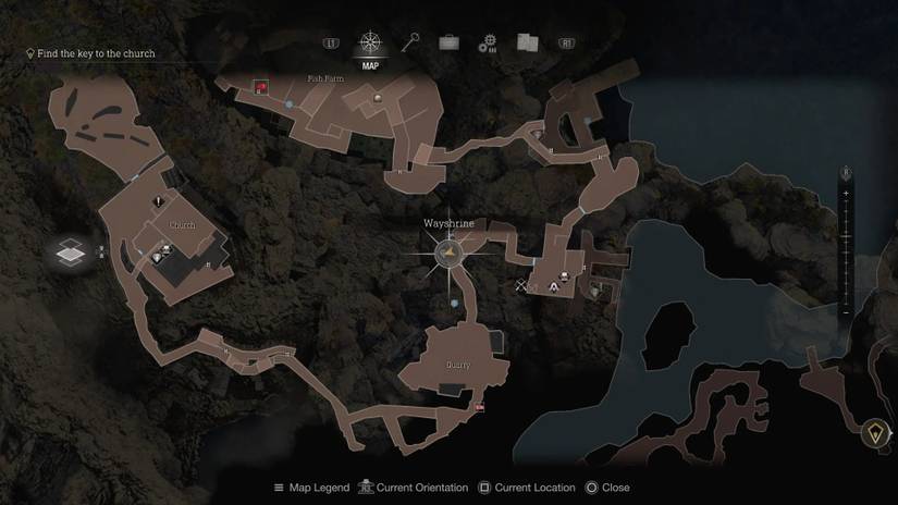 Resident Evil 4 Remake Wayshrine Quarry