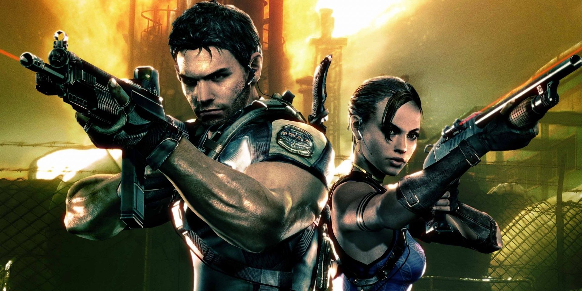 Resident Evil 5 Chris Redfield & Sheva Alomar Back To Back